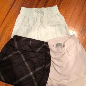 Athleta tennis skirts